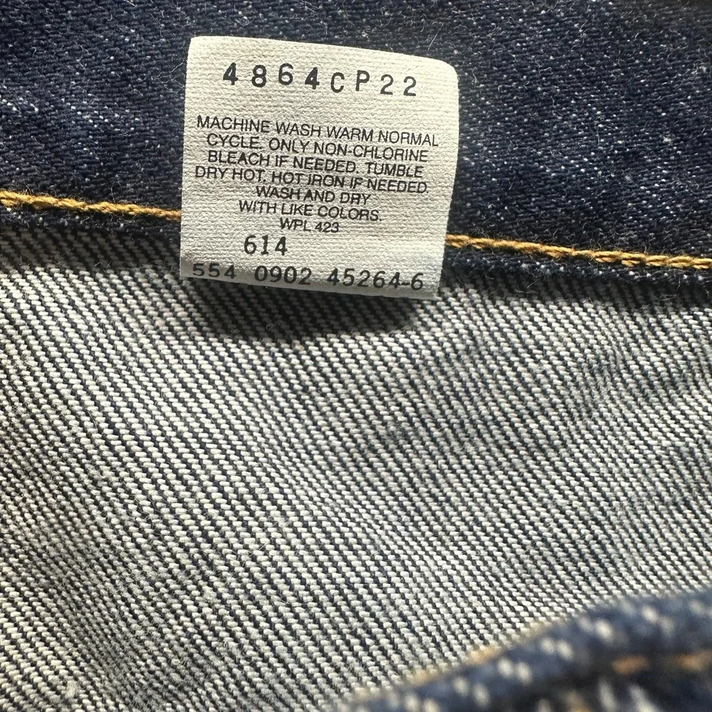 Vintage Levi's 550 Jeans Mens 36x30 Blue Cotton Denim Straight Relaxed Fit USA